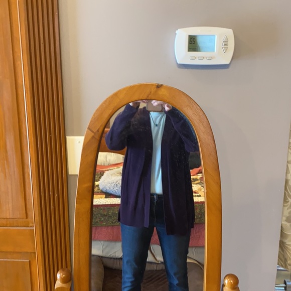 Sweater deep purple - Picture 9 of 10